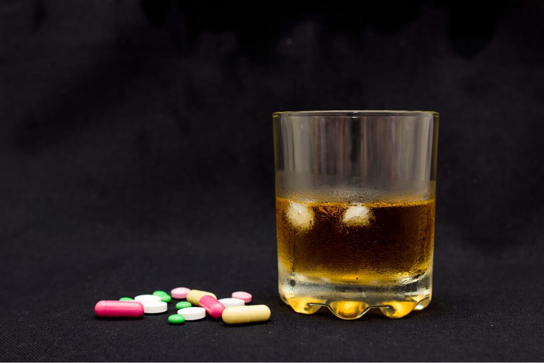 Alcohol and antibiotics